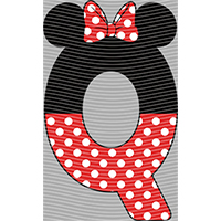 Cartoon letters-CL 284